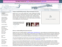 Tablet Screenshot of elegantgowns.com